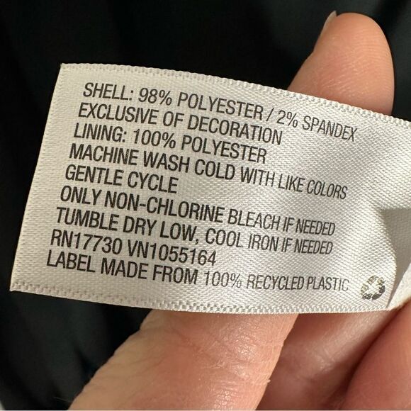 A New Day black XL dress - Picture 4 of 8